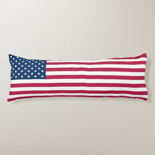 Cojín Bandera de Estados Unidos (Anverso)