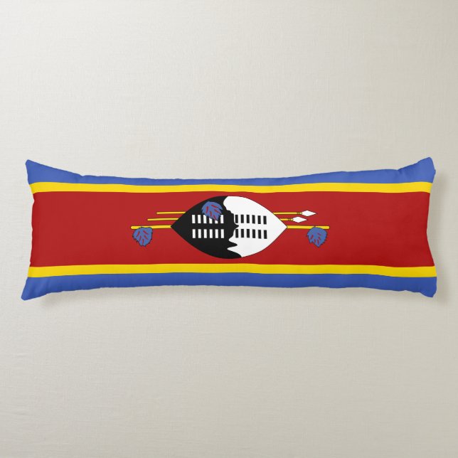 Cojín Bandera de Eswatini (Anverso)