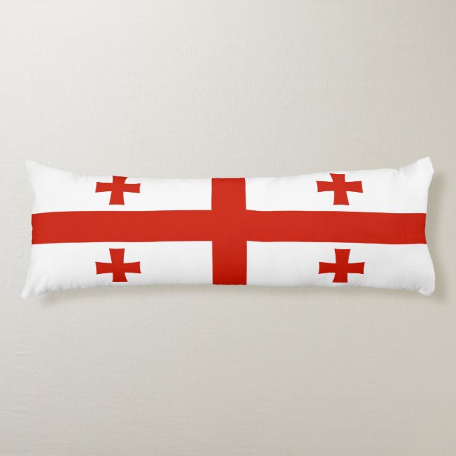 Cojín Bandera de Georgia (Anverso)