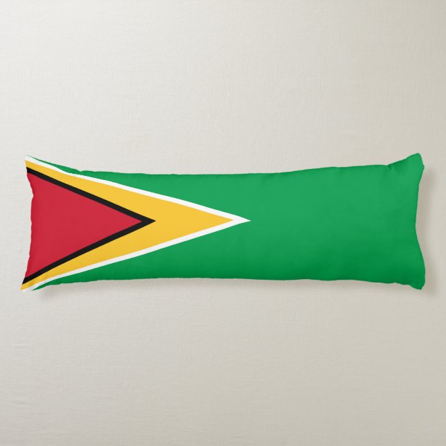 Cojín Bandera de Guyana (Anverso)