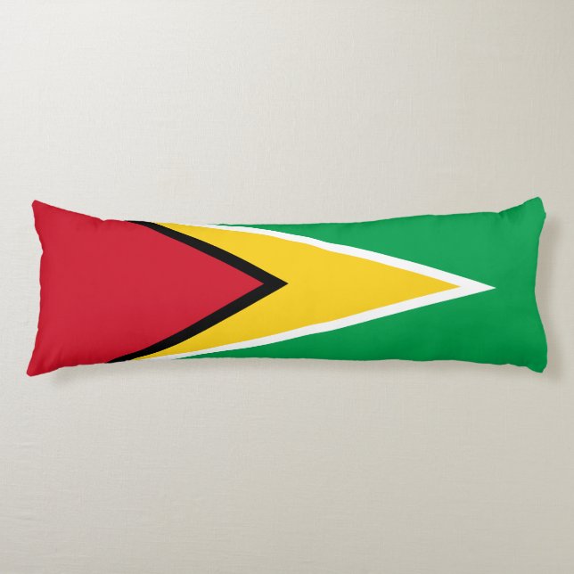 Cojín Bandera de Guyana (Anverso)
