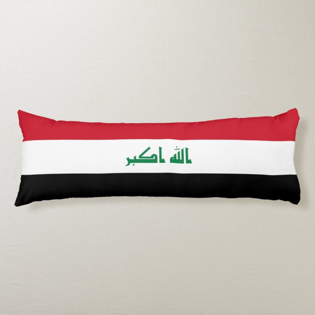 Cojín Bandera de Iraq (Anverso)