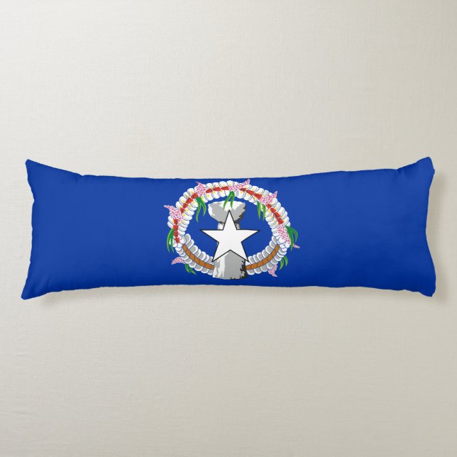Cojín Bandera de Islas Marianas del Norte (Anverso)
