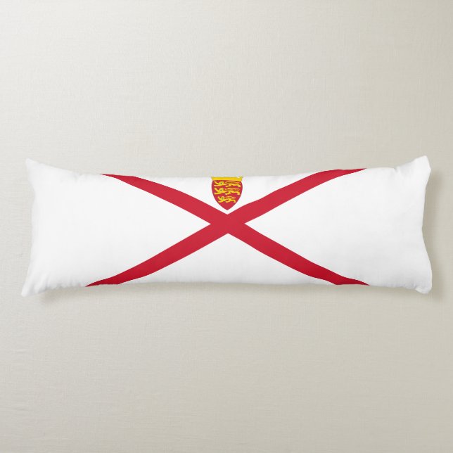 Cojín Bandera de Jersey (Anverso)