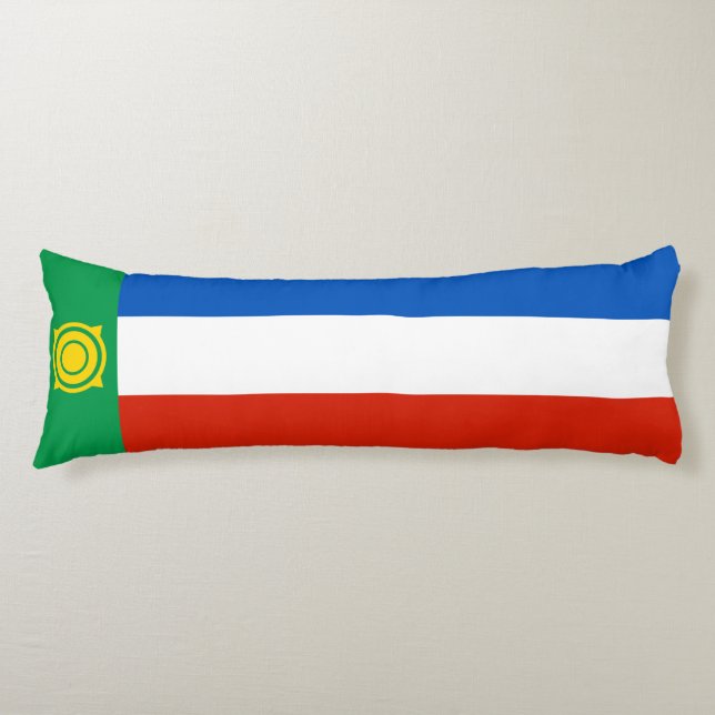 Cojín Bandera de Khakasia (Anverso)