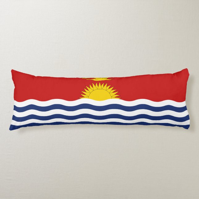 Cojín Bandera de Kiribati (Anverso)