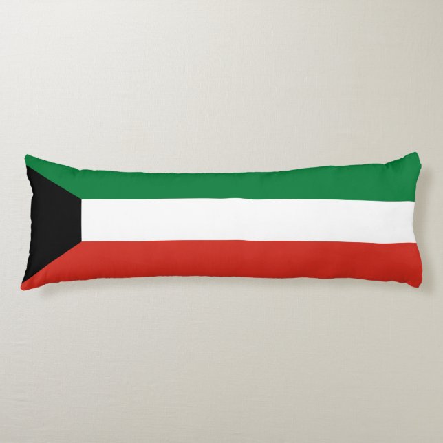 Cojín Bandera de Kuwait (Anverso)
