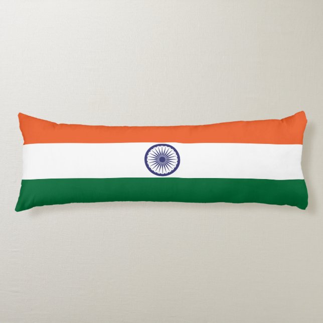 Cojín Bandera de la India (Anverso)
