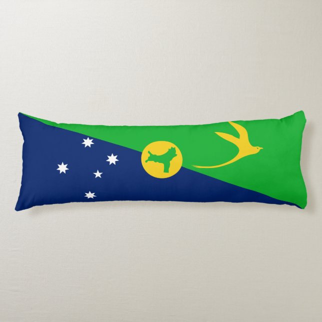 Cojín Bandera de la Isla de Navidad (Anverso)