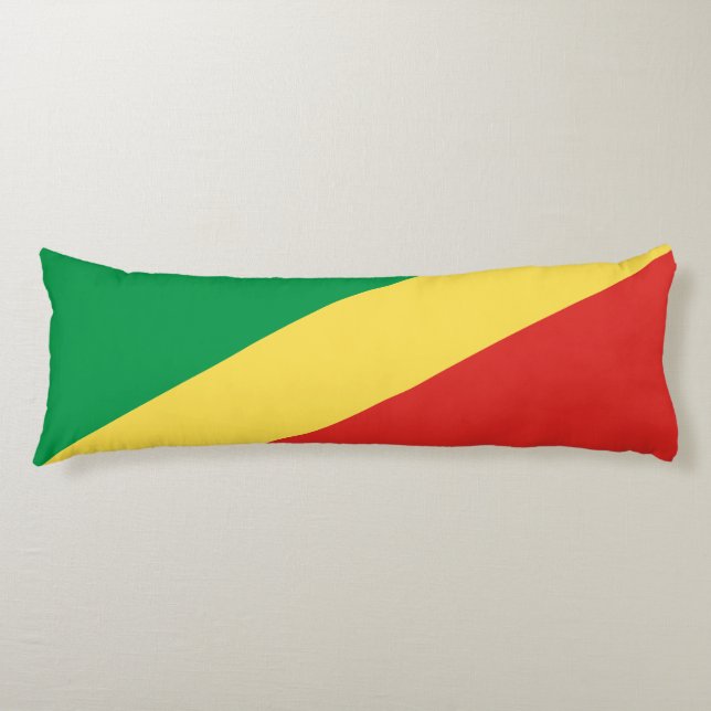 Cojín Bandera de la República del Congo (Anverso)