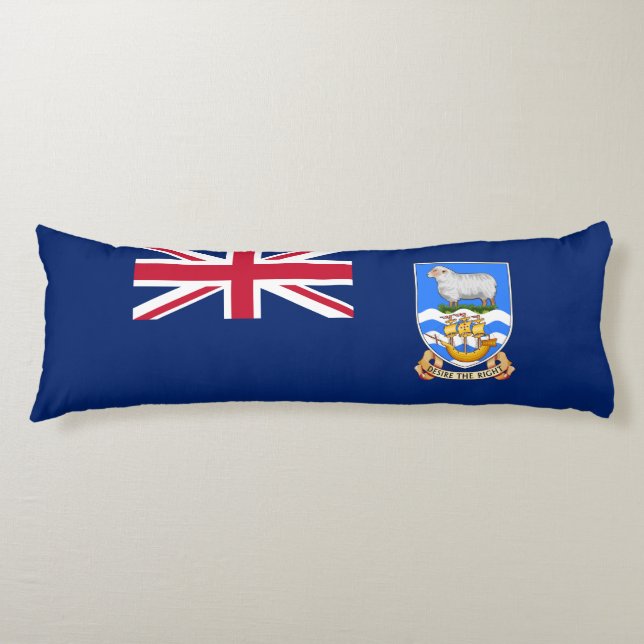 Cojín Bandera de las Islas Malvinas (Anverso)