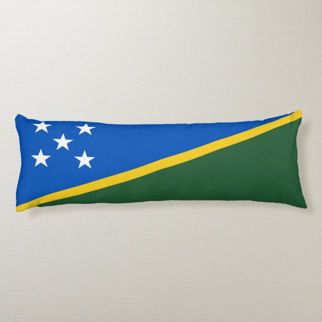 Cojín Bandera de las Islas Salomón (Reverso)