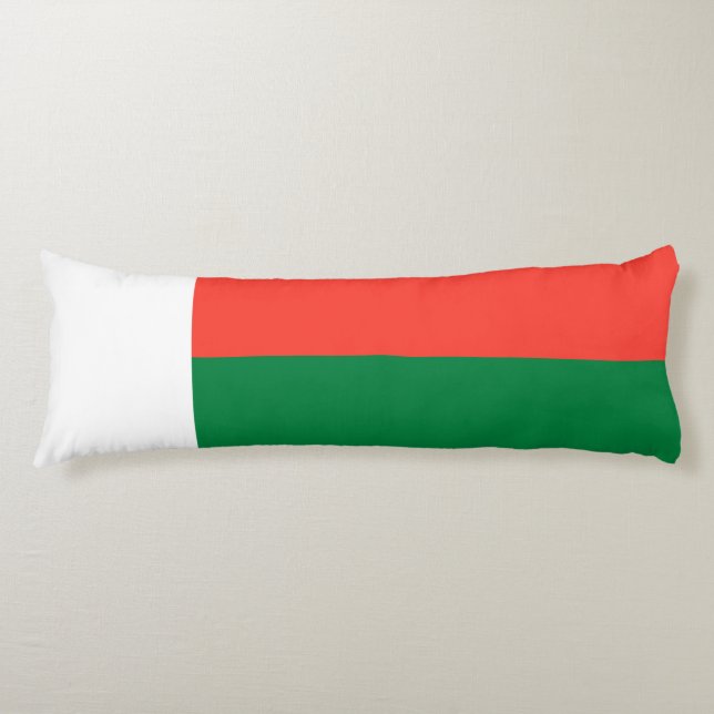 Cojín Bandera de Madagascar (Anverso)