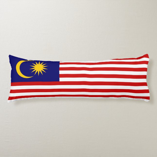 Cojín Bandera de Malasia (Anverso)
