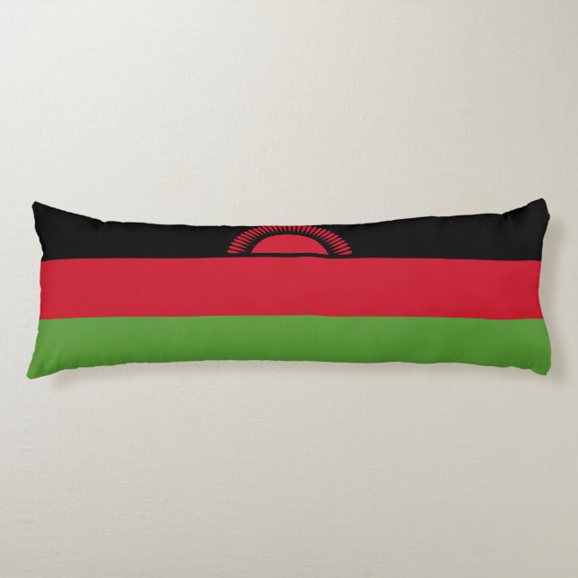 Cojín Bandera de Malawi (Anverso)