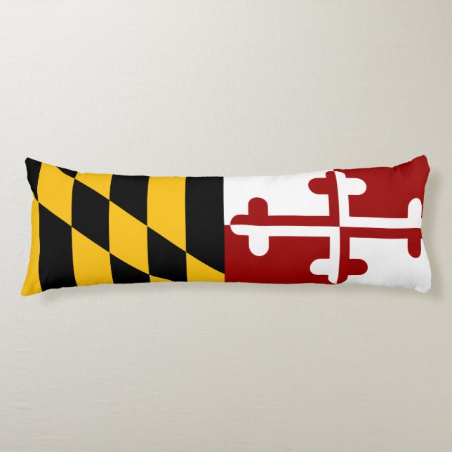 Cojín Bandera de Maryland (Anverso)