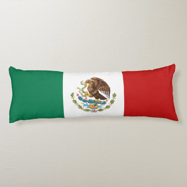 Cojín Bandera de México (Reverso)