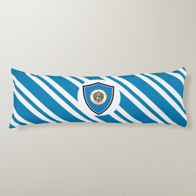 Cojín Bandera de Minnesota (Anverso)