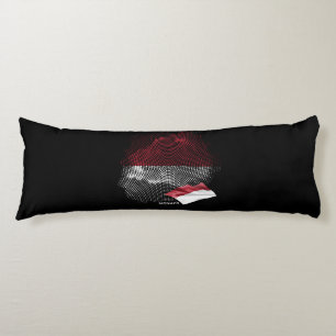 Cojín bandera de Mónaco