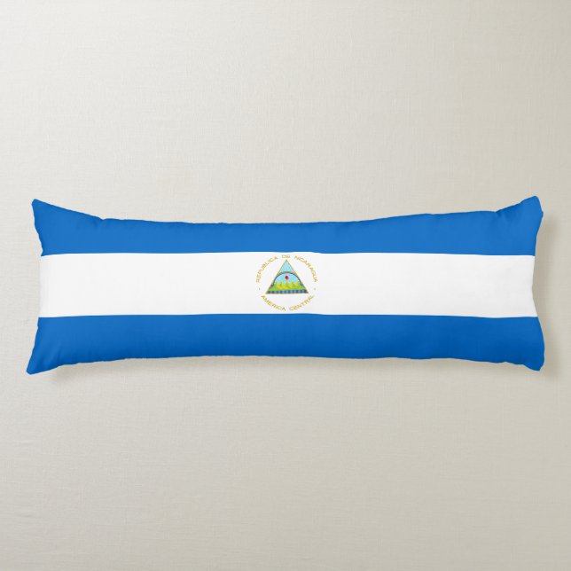 Cojín Bandera de Nicaragua (Anverso)
