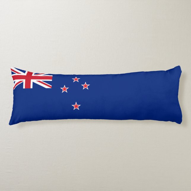 Cojín Bandera de Nueva Zelanda (Anverso)