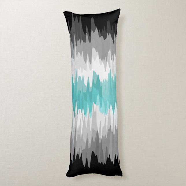 Cojín Bandera de Orgullo Libramasculino Boho Funky Ondul (Atrás (Vertical))