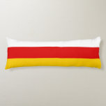 Cojín Bandera de Osetia del Sur<br><div class="desc">Bandera patriótica de Osetia del Sur</div>