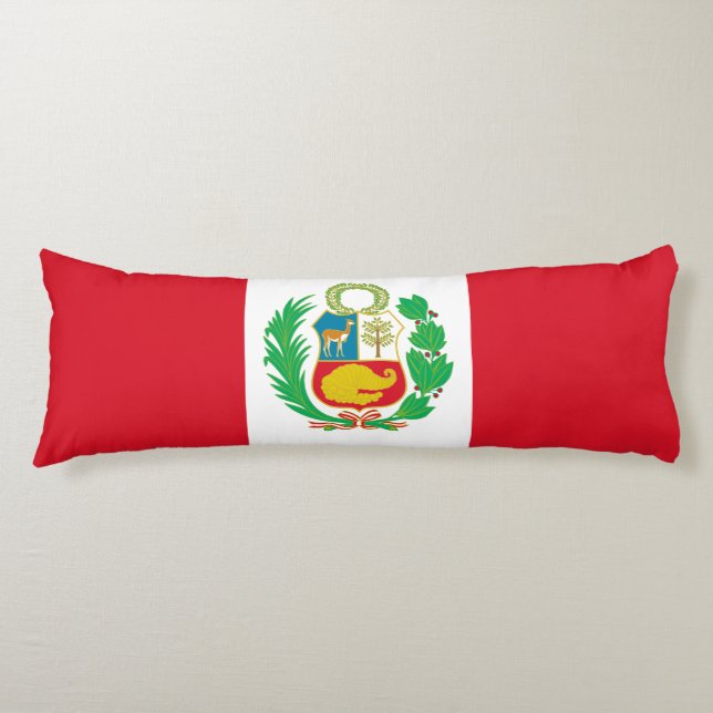 Cojín Bandera de Perú (Anverso)