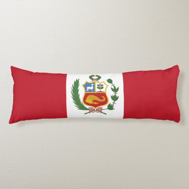 Cojín Bandera de Perú (Anverso)