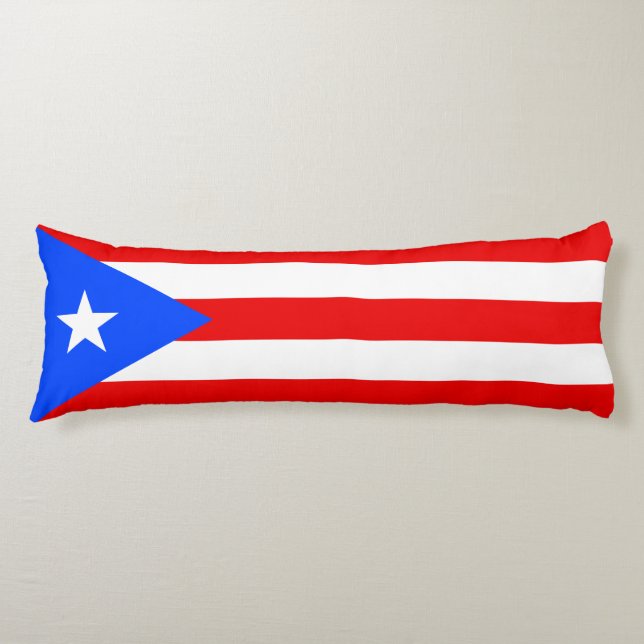 Cojín Bandera de Puerto Rico (Anverso)