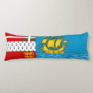 Cojín Bandera de Saint Pierre y Miquelon