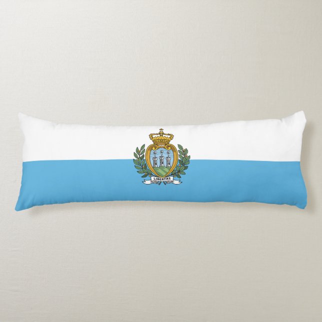 Cojín Bandera de San Marino (Anverso)