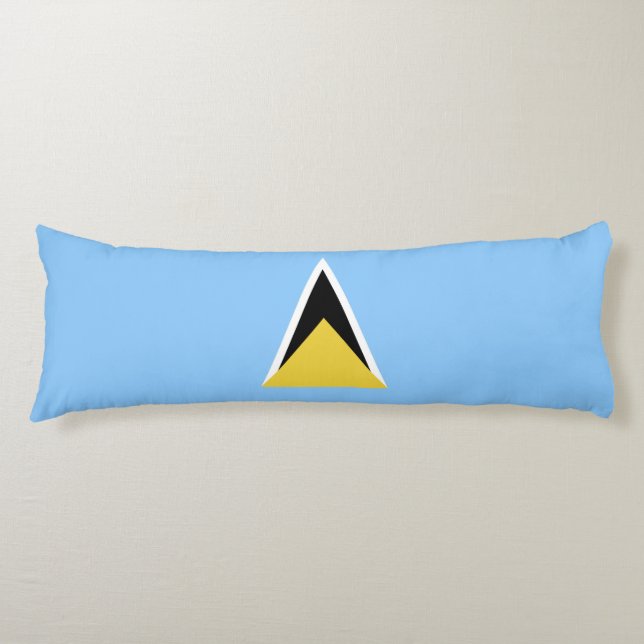 Cojín Bandera de Santa Lucía (Anverso)