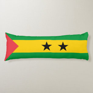 Cojín Bandera de Santo Tomé y Príncipe