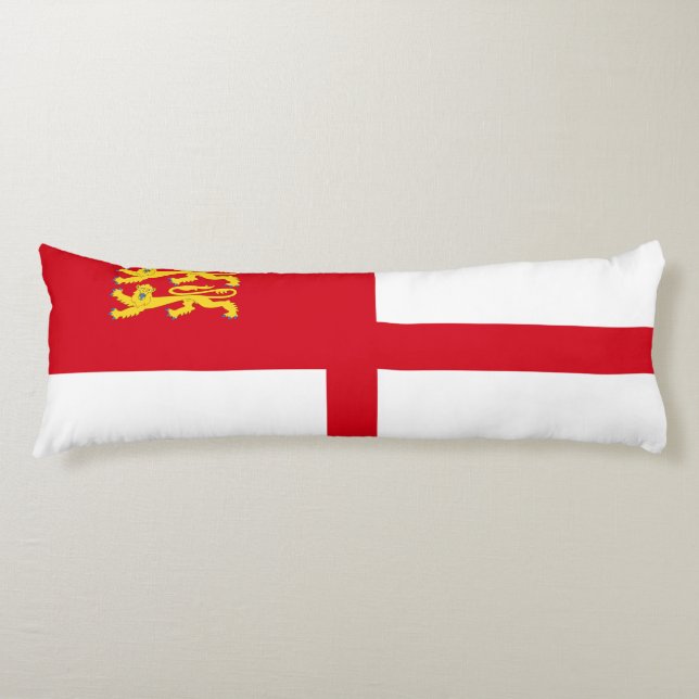 Cojín Bandera de Sark (Anverso)