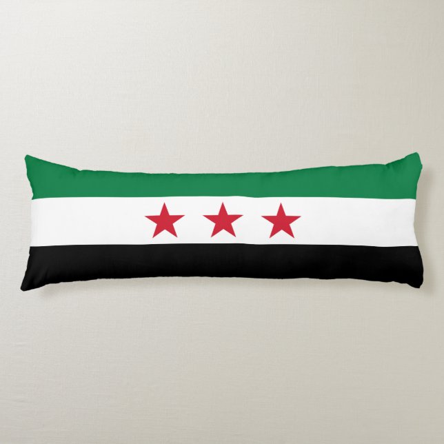 Cojín Bandera de Siria (Anverso)