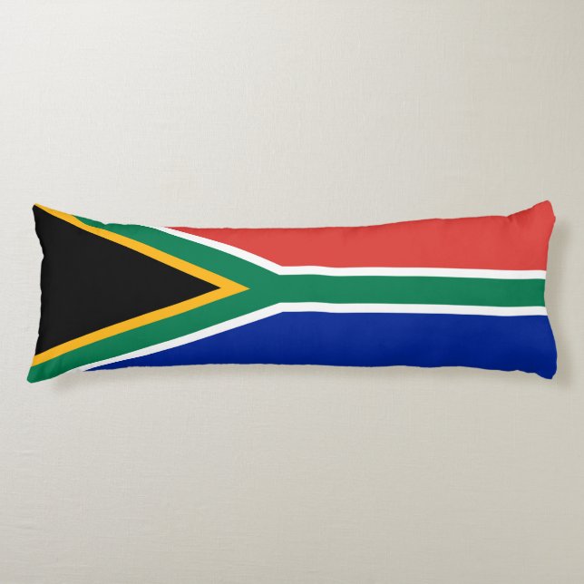Cojín Bandera de Sudáfrica (Anverso)