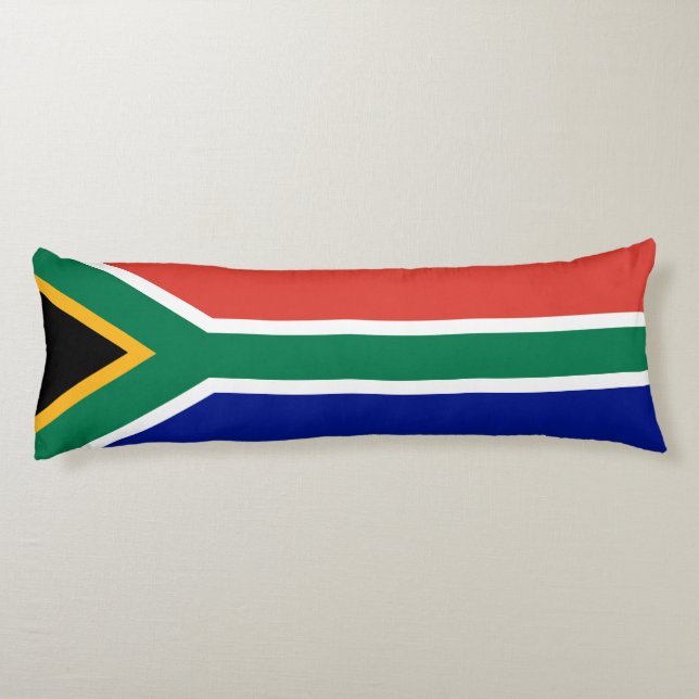 Cojín Bandera de Sudáfrica (Reverso)