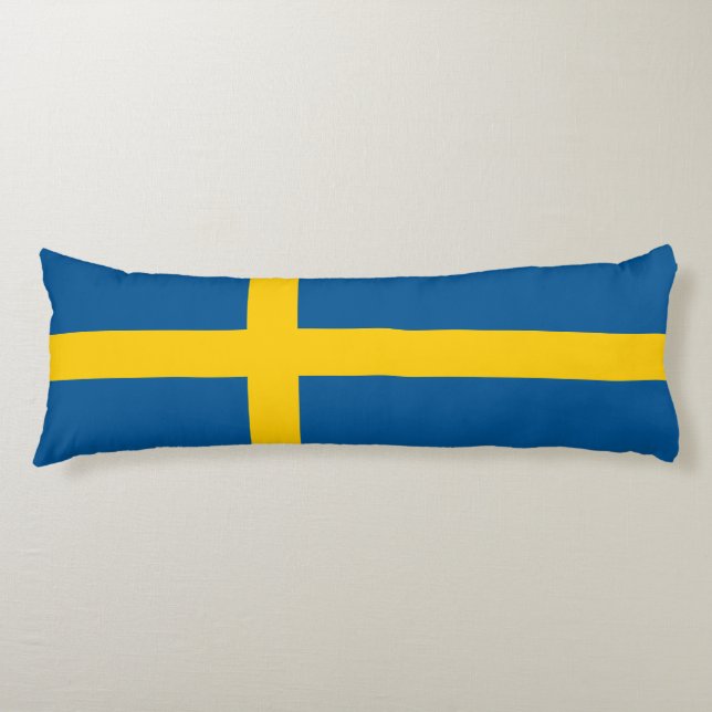 Cojín Bandera de Suecia (Anverso)