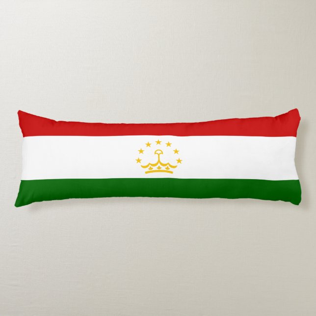 Cojín Bandera de Tayikistán (Anverso)