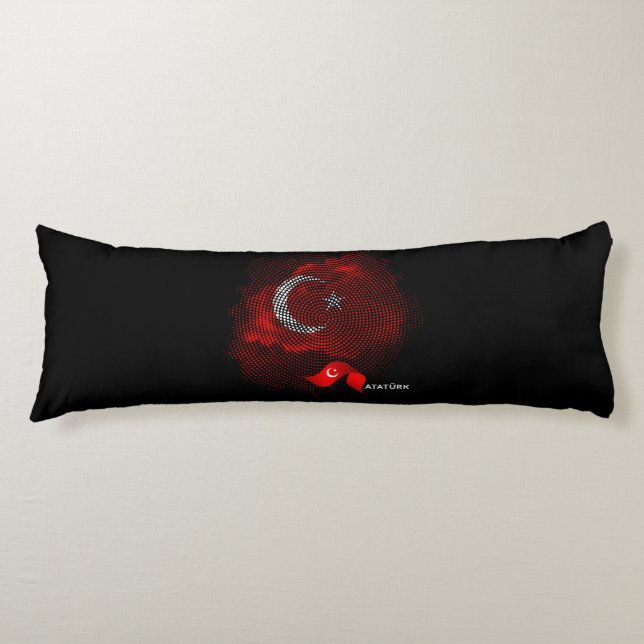 Cojín Bandera de Turquía (Anverso)