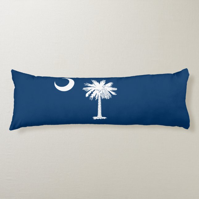 Cojín Bandera del Estado de Carolina del Sur (Anverso)