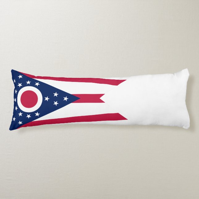 Cojín Bandera del Estado de Ohio (Anverso)