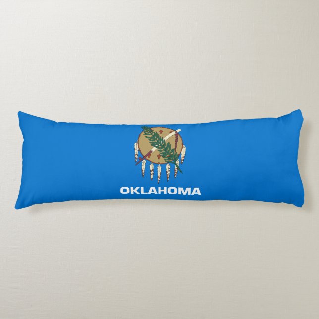 Cojín Bandera del estado de Oklahoma (Anverso)