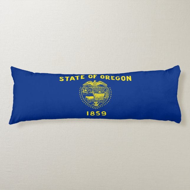 Cojín Bandera del estado de Oregón (Anverso)