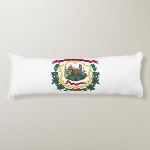 Cojín Bandera del Estado de Virginia Occidental