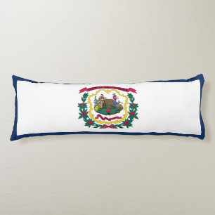 Cojín Bandera del estado de Virginia Occidental