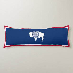 Cojín Bandera del estado de Wyoming