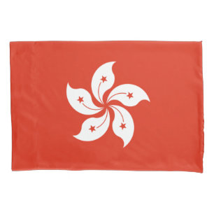 Cojín Bandera del Funda de almohadas de Hong Kong