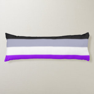 Cojín Bandera del orgullo asexual caído